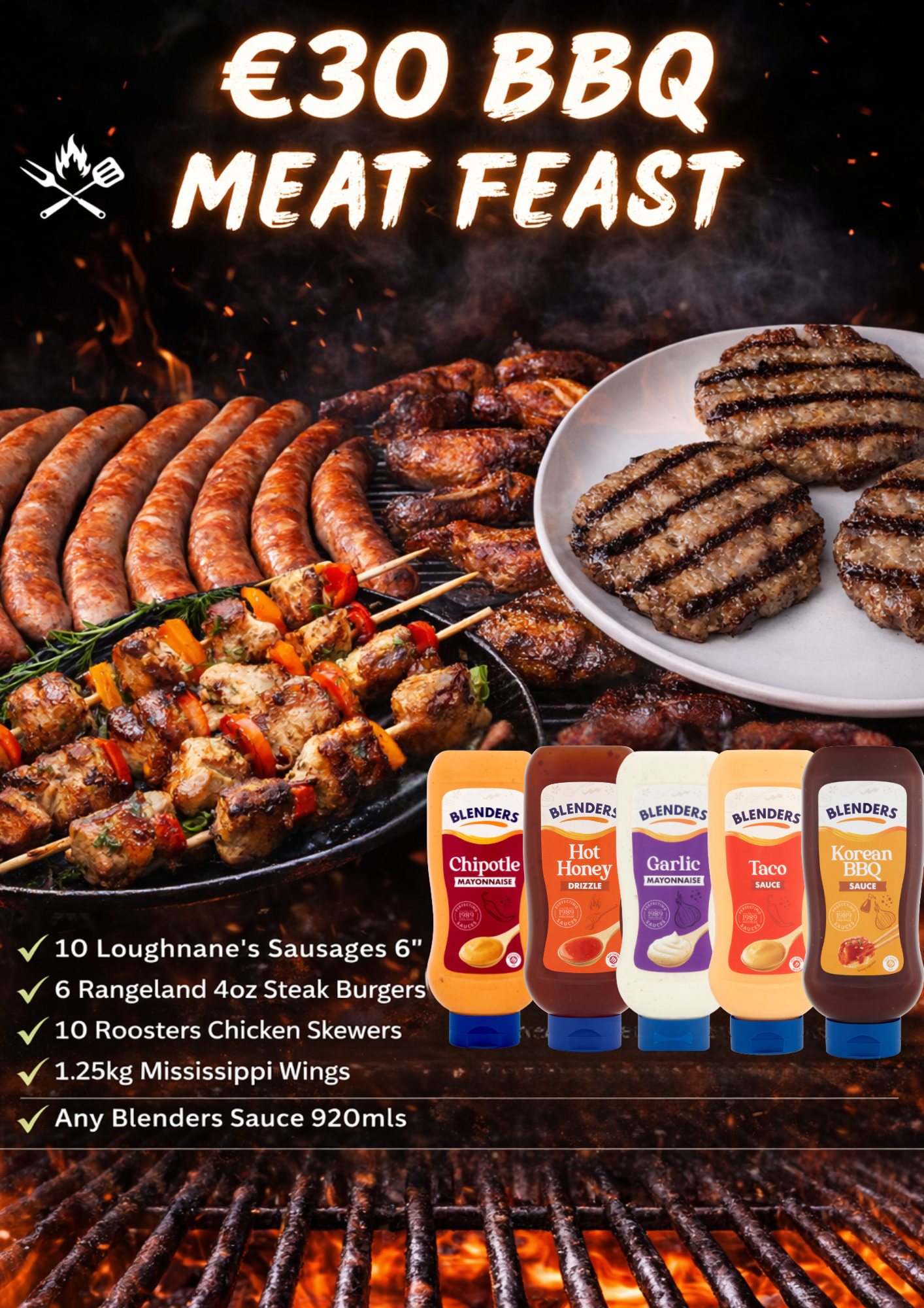 BBQ Deal €30