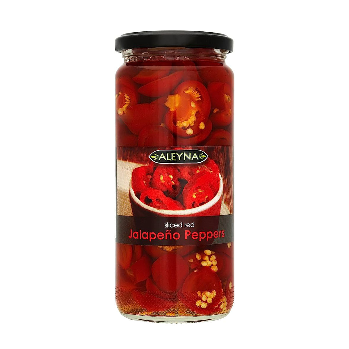 Aleyna Sliced Red Jalapeno Peppers 480gr