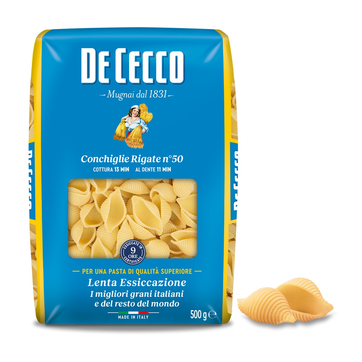 Dececco Conchiglie Rigate N 50