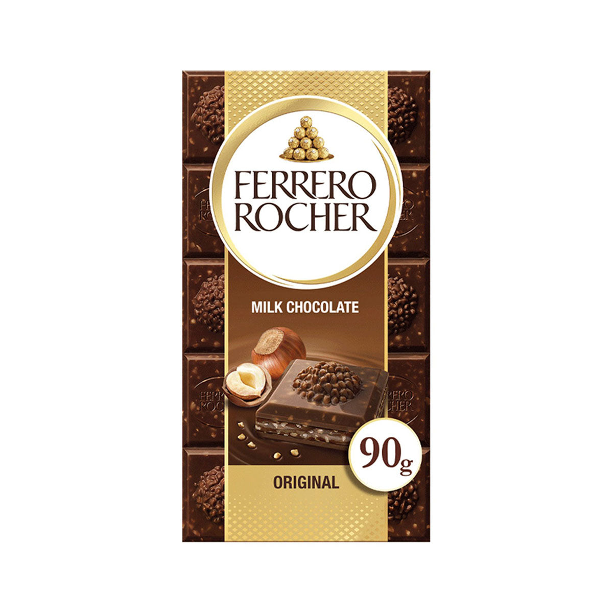 Ferrero Rocher Bar Milk Chocolate 90gr