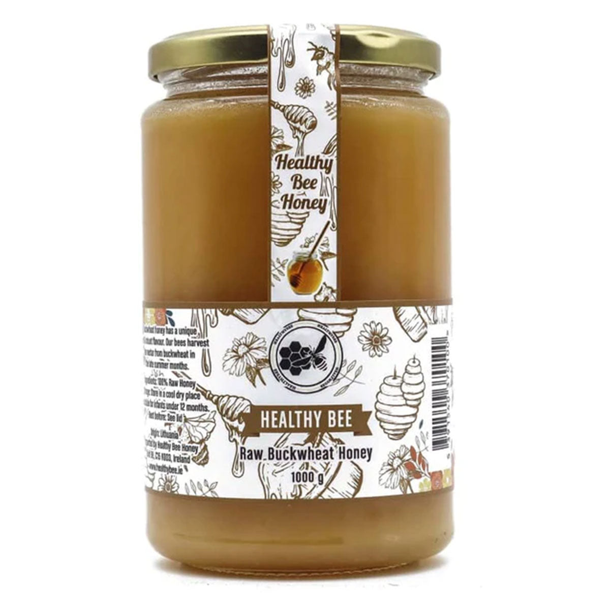 Healthy Bee Raw Buckwheat Honey 1kg