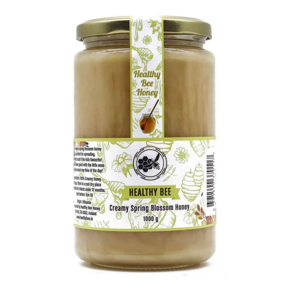 Healthy Bee Raw Creamy Spring Blossom Honey 1kg