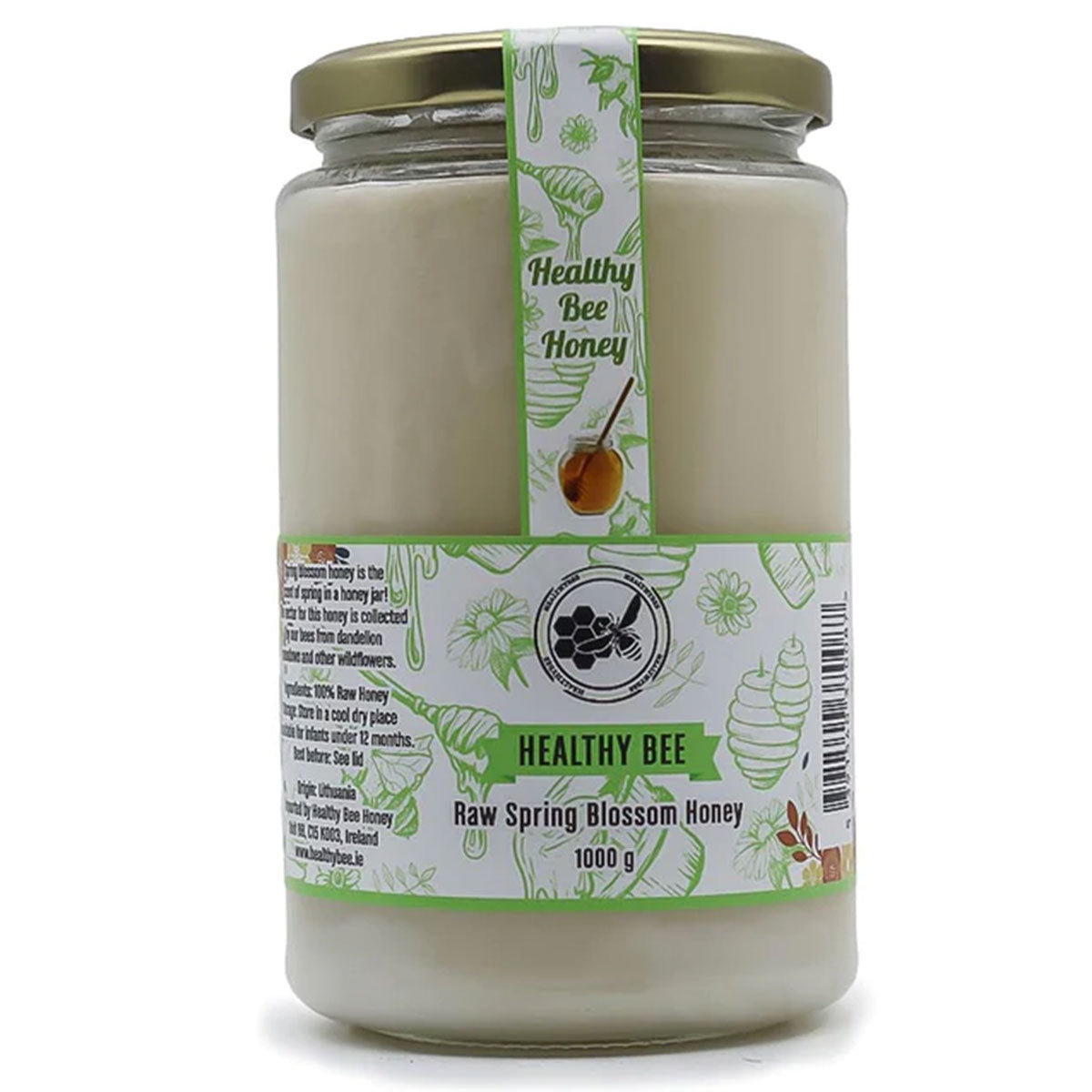 Healthy Bee Raw Spring Blossom Honey 1kg
