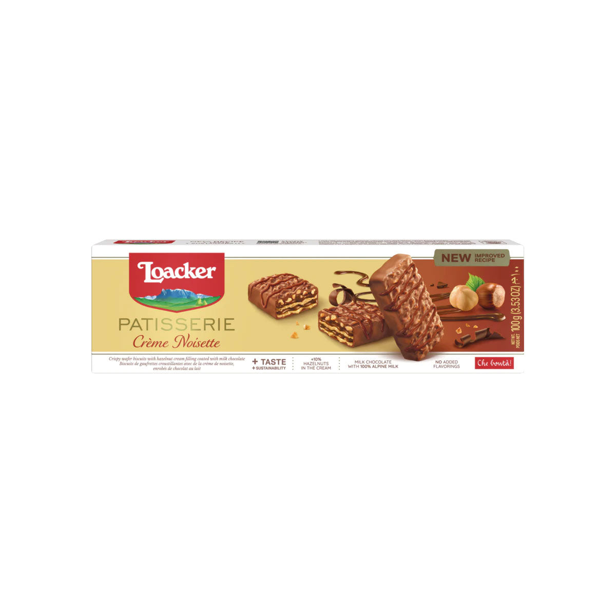 Loacker Patisserie Crème Noisette 100gr