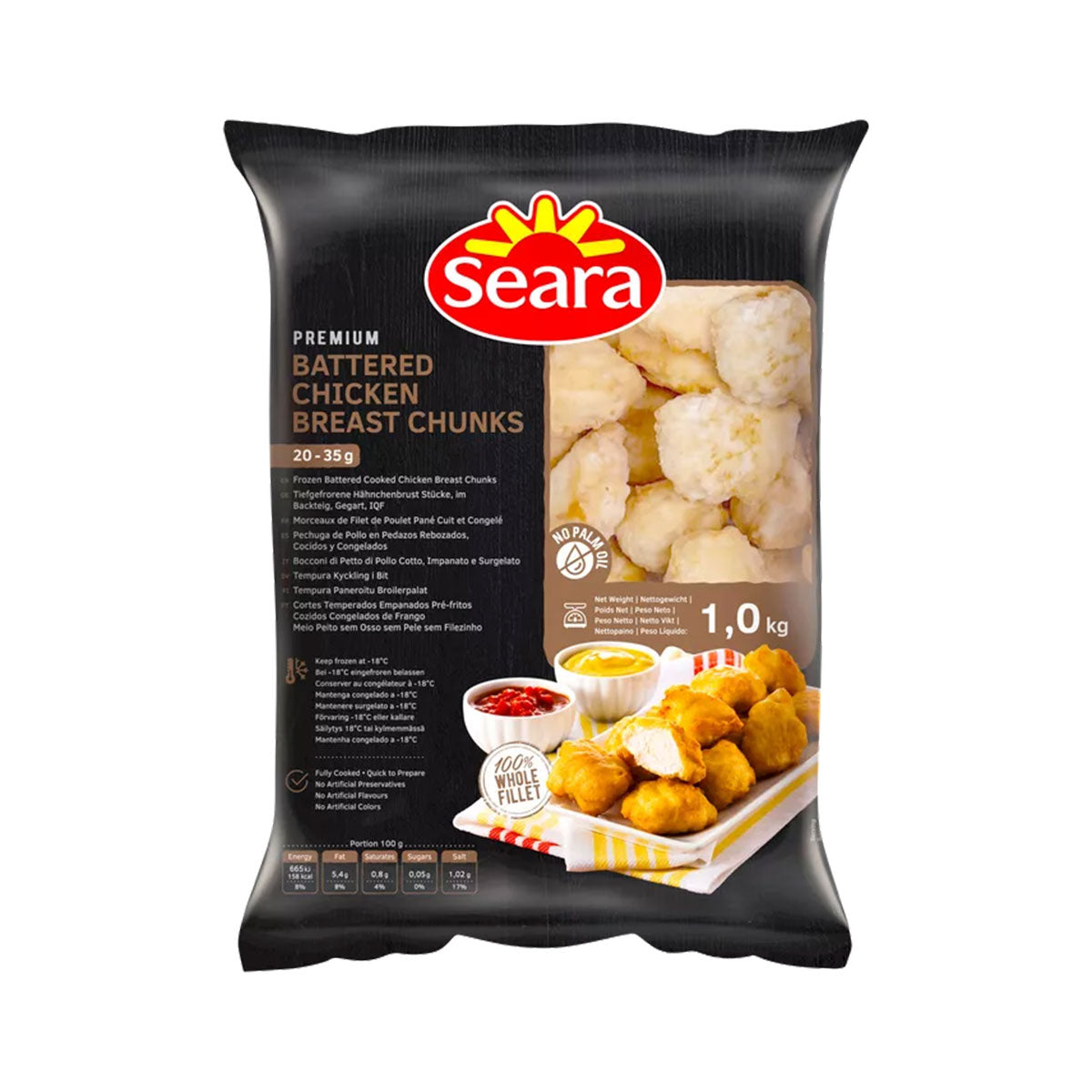 Seara Battered Chicken Chunks 1kg