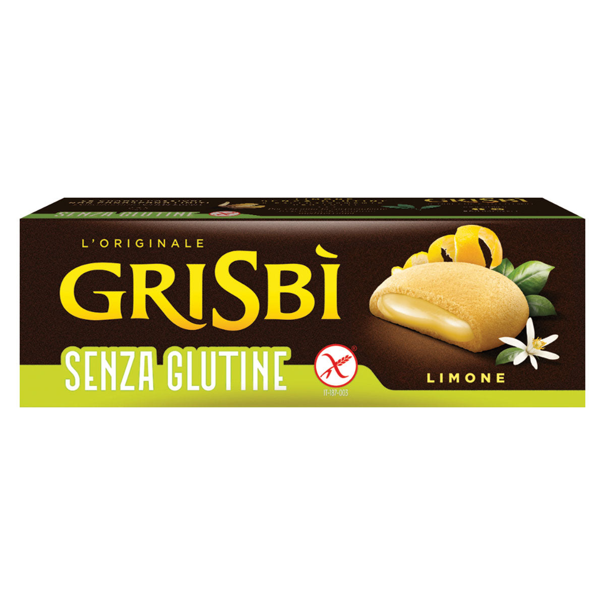 VICENZI Grisbi Gluten Free - Lemon Cream 150g