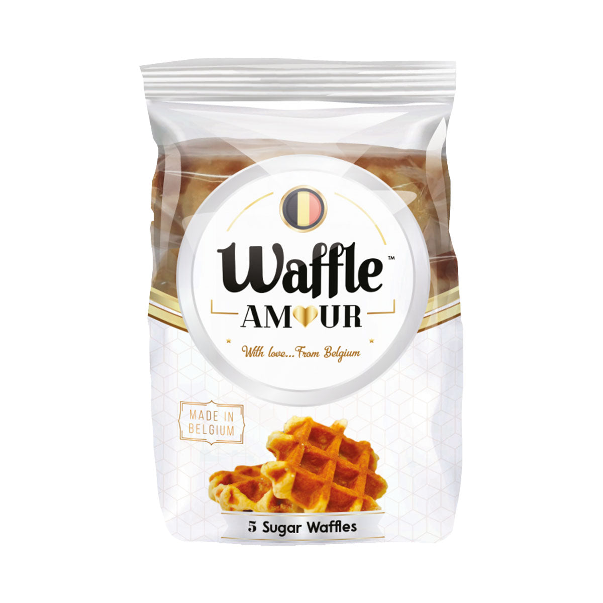 Waffle Amour Sugar Waffles 5pk
