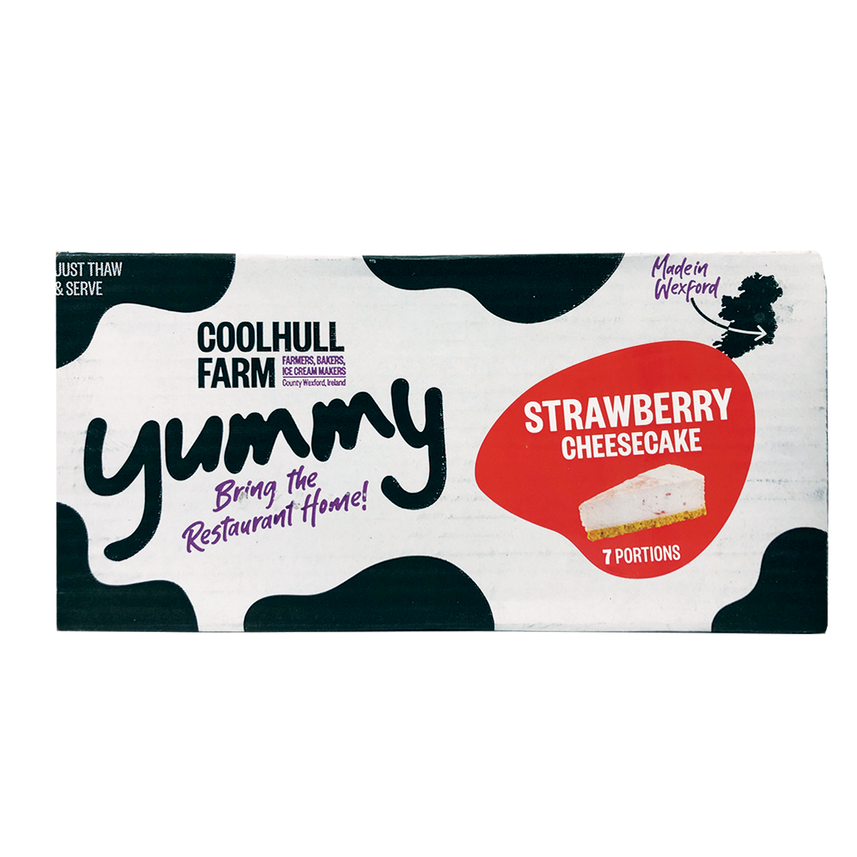 Yummy Strawberry Cheesecake 7 Slices