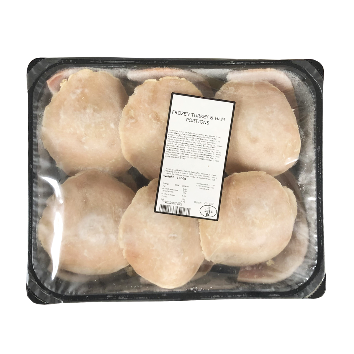 Turkey And Ham Portions 6pk