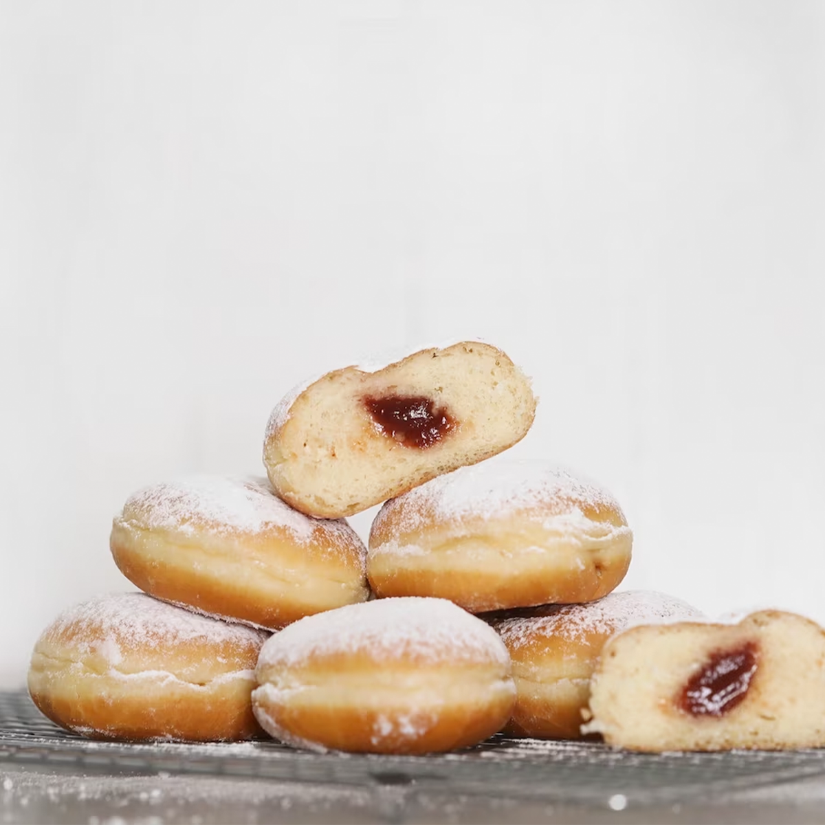 Jam Filled Ball Donuts 4pk