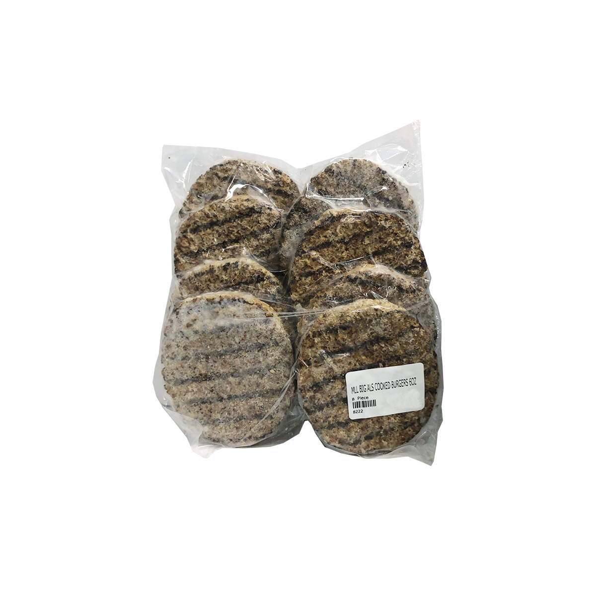 Cooked Burger 6oz 4pk