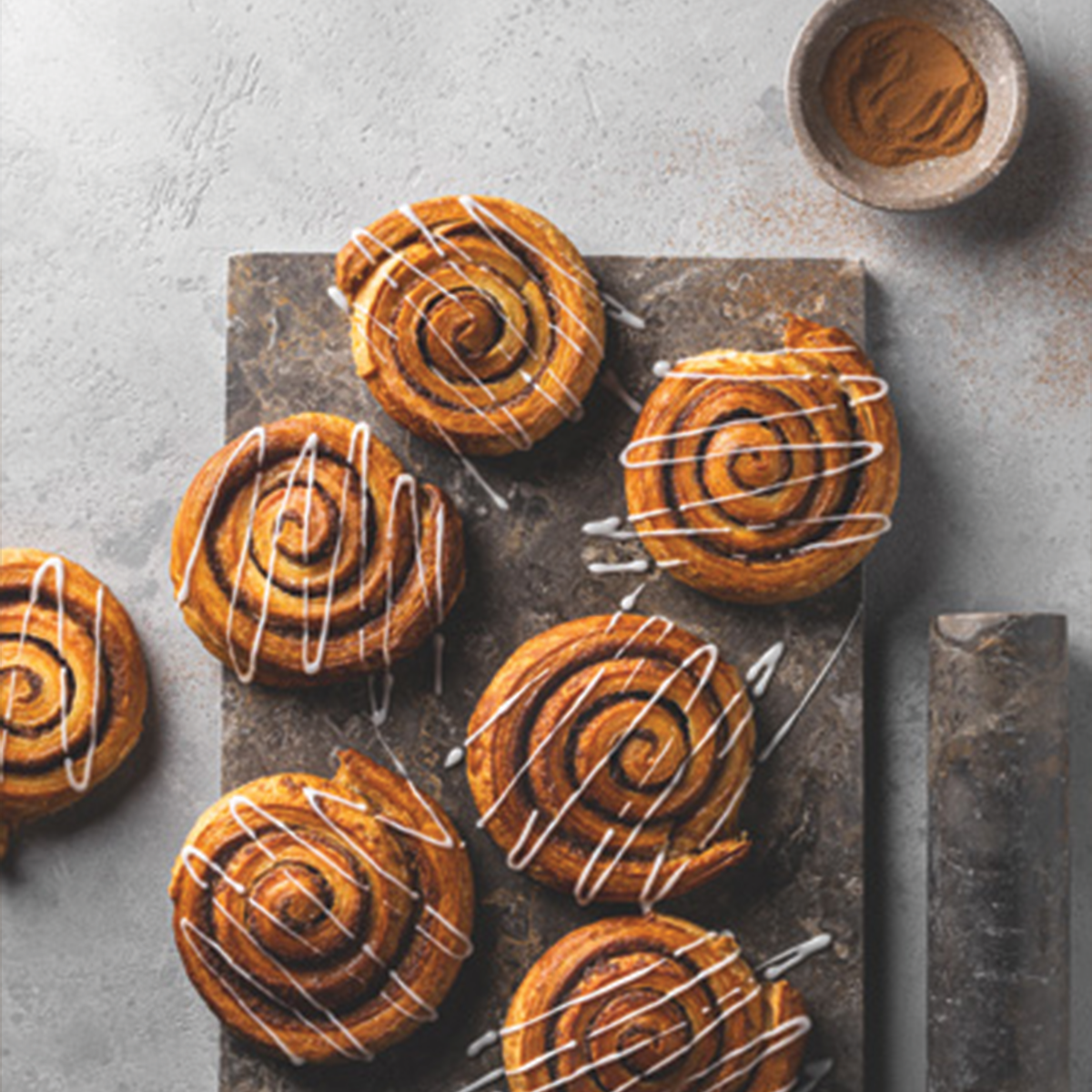 Frozen Cinnamon Swirls 6pk