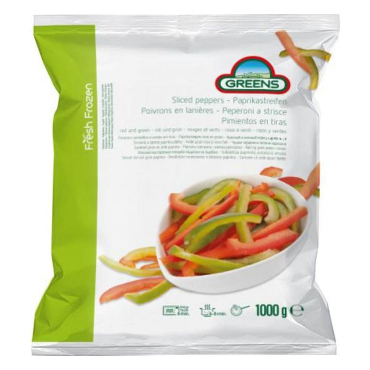 Greens Sliced Peppers