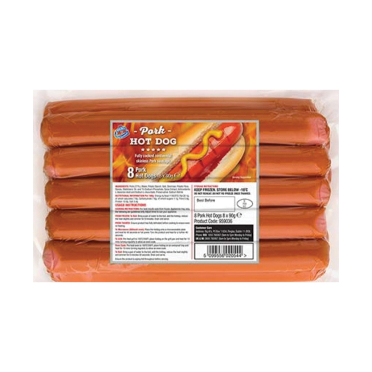 Big Als Pork Hot Dogs