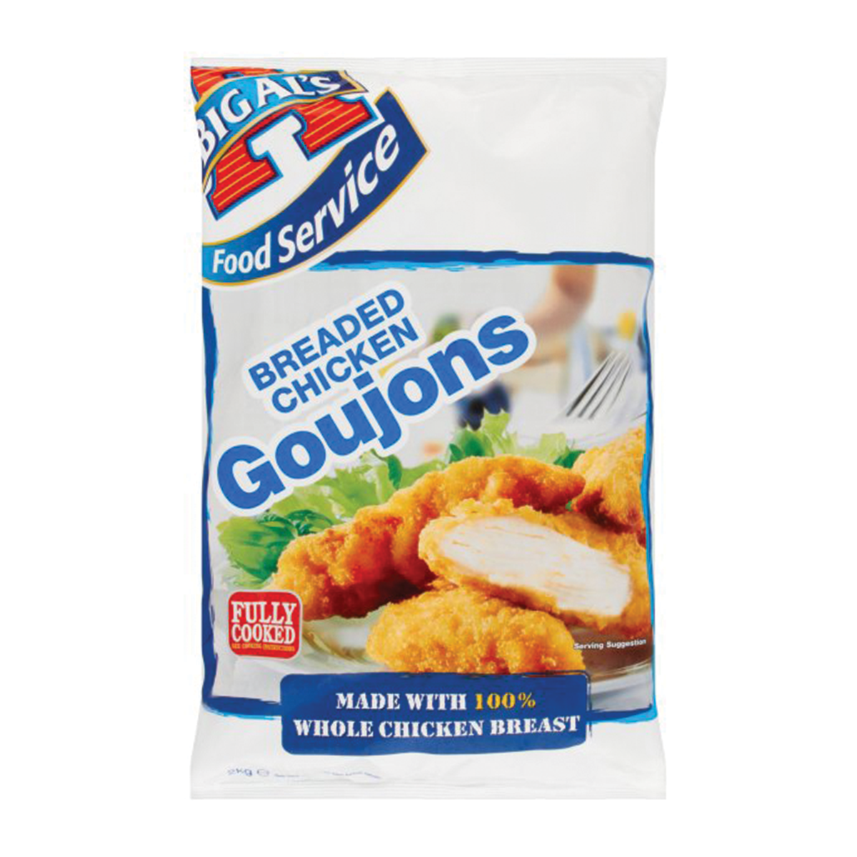 Big Als Breaded Chicken Goujons