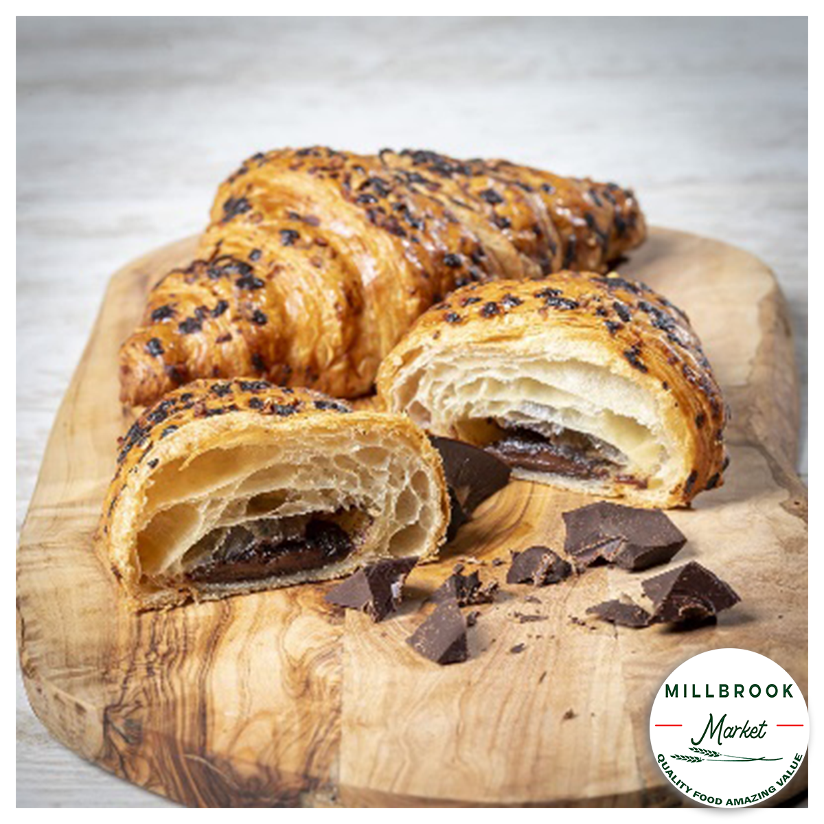 Chocolate Croissants frozen 4pk