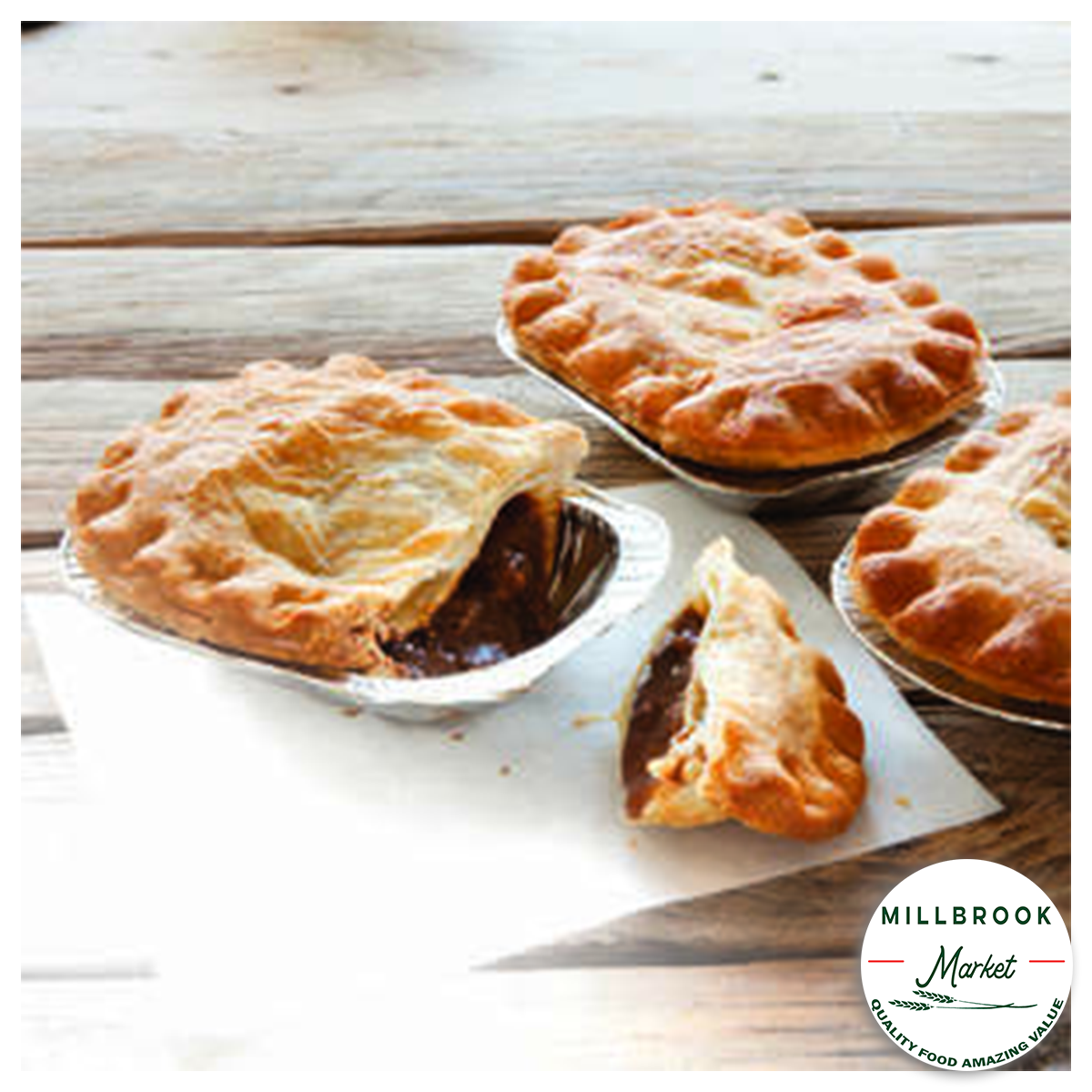Steak & Kidney Pie 4pk