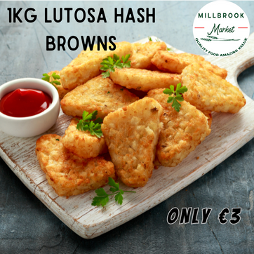 1 Kg Lutosa Hash Browns
