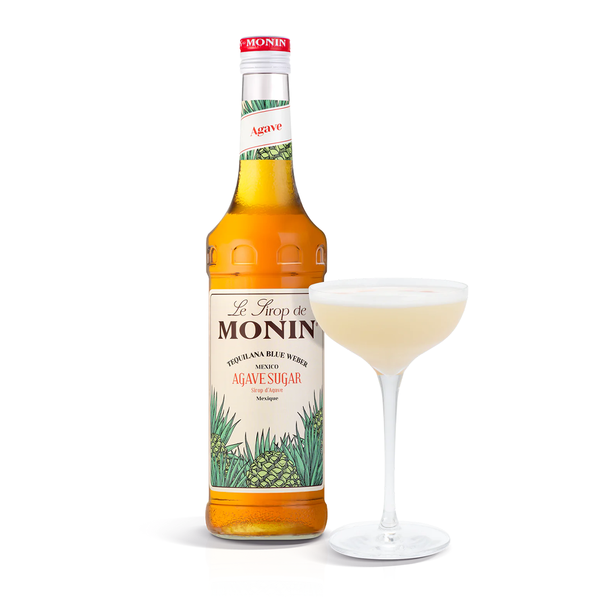 Monin Agave Sugar Syrup 70cl