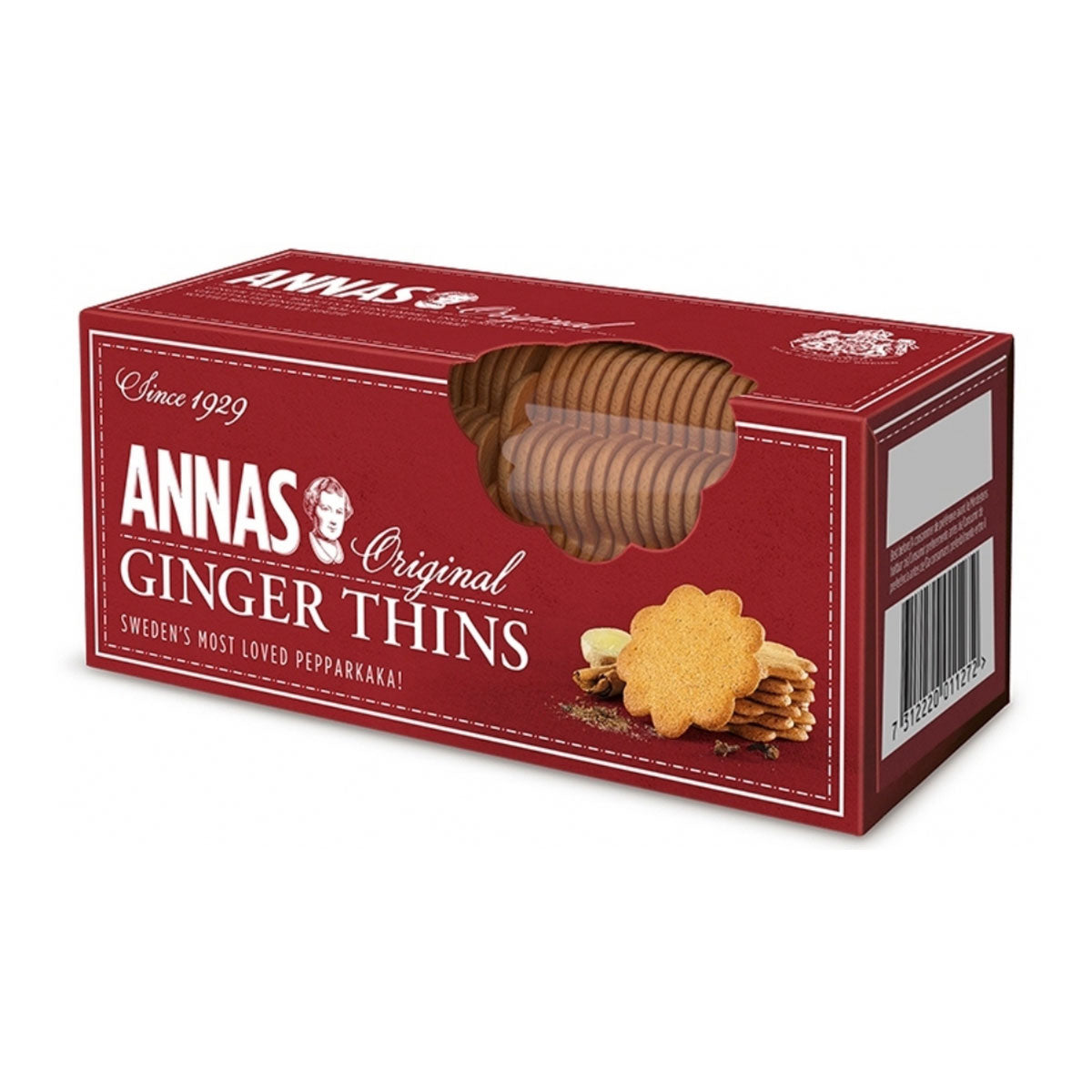 Annas Original Ginger Thins 150gr