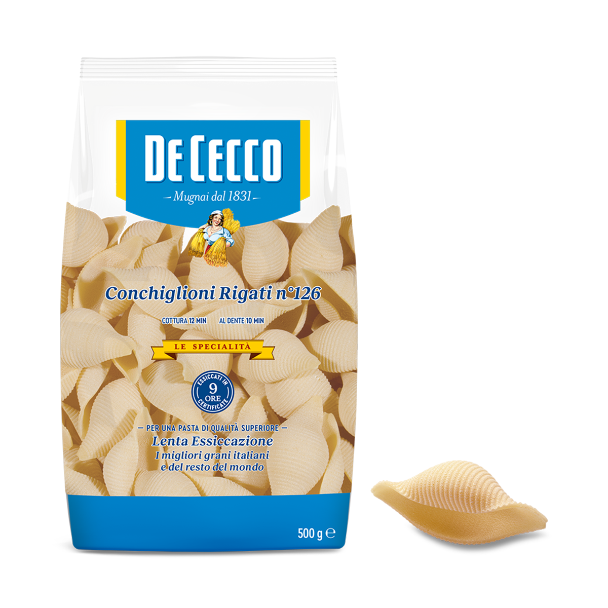 Dececco Conchiglioni Rigati N 126