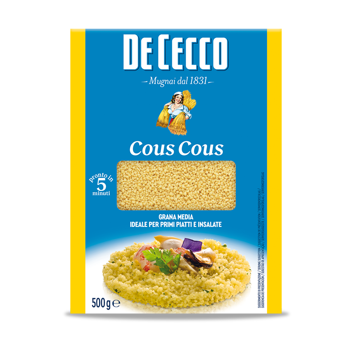 Dececco Cous Cous 500gr