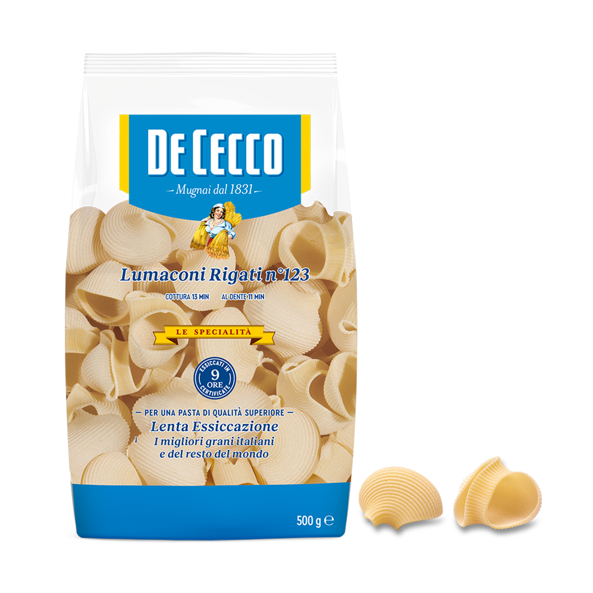 Dececco Lumaconi Rigati N 123