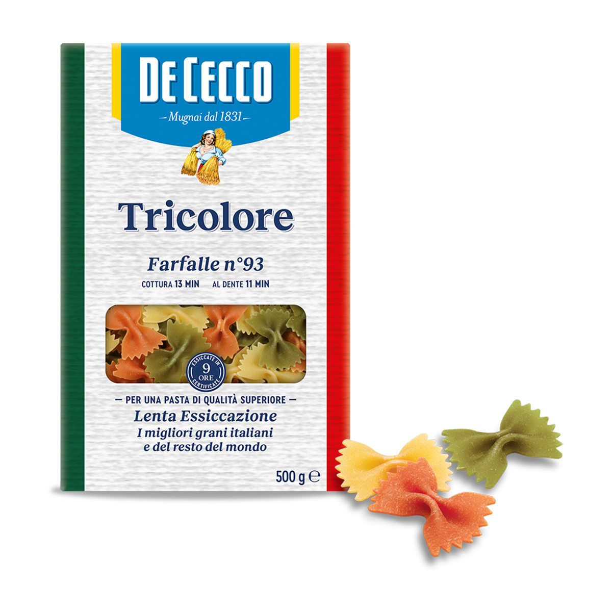 Dececco Tricolore Farfalle N 93