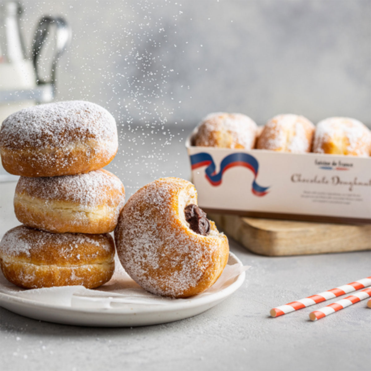 Frozen Chocolate Donuts 4pk