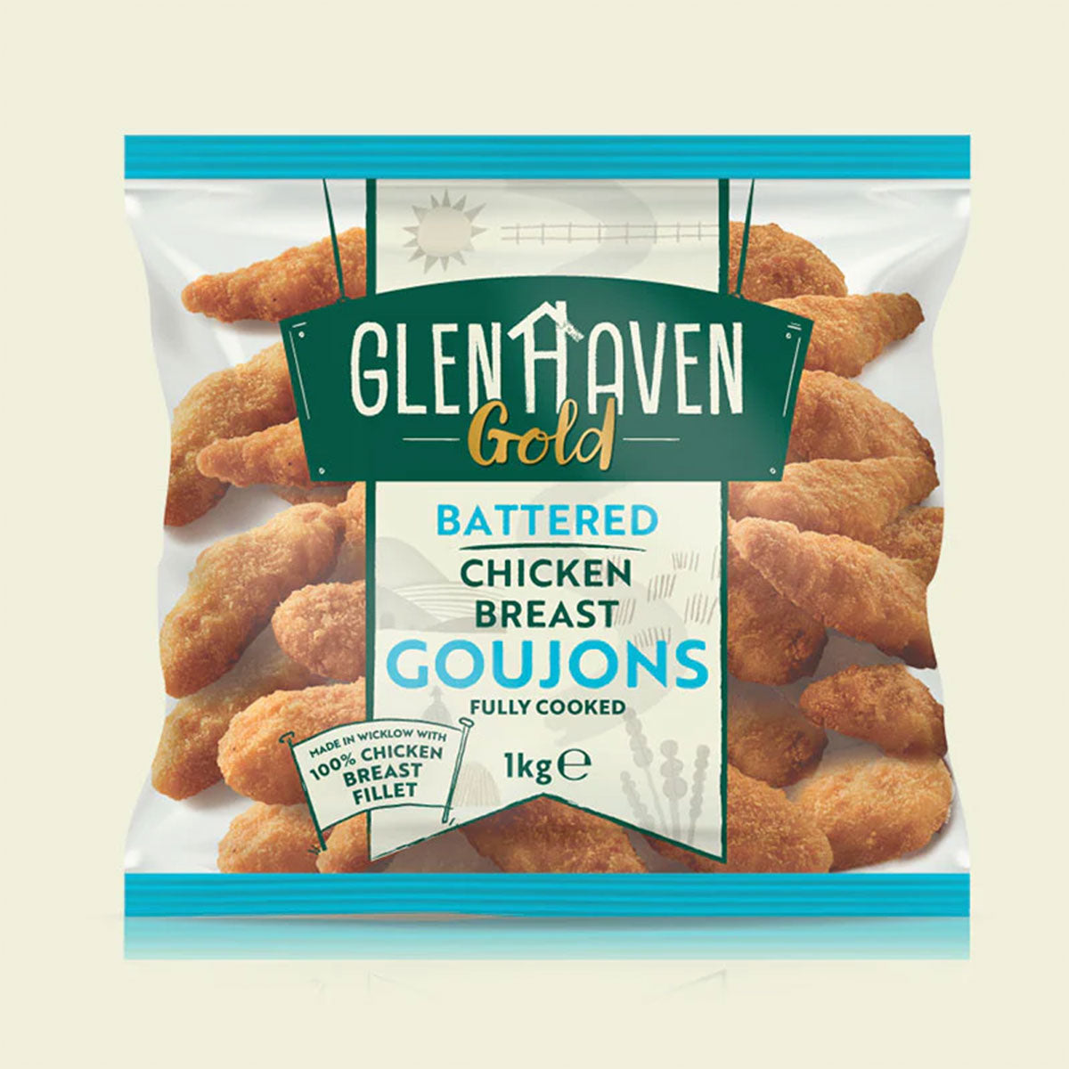 Glenhaven Gold Battered Goujons 1kg