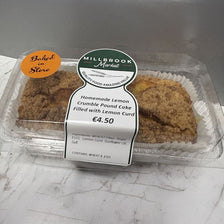 Homemade Lemon Crumble Cake