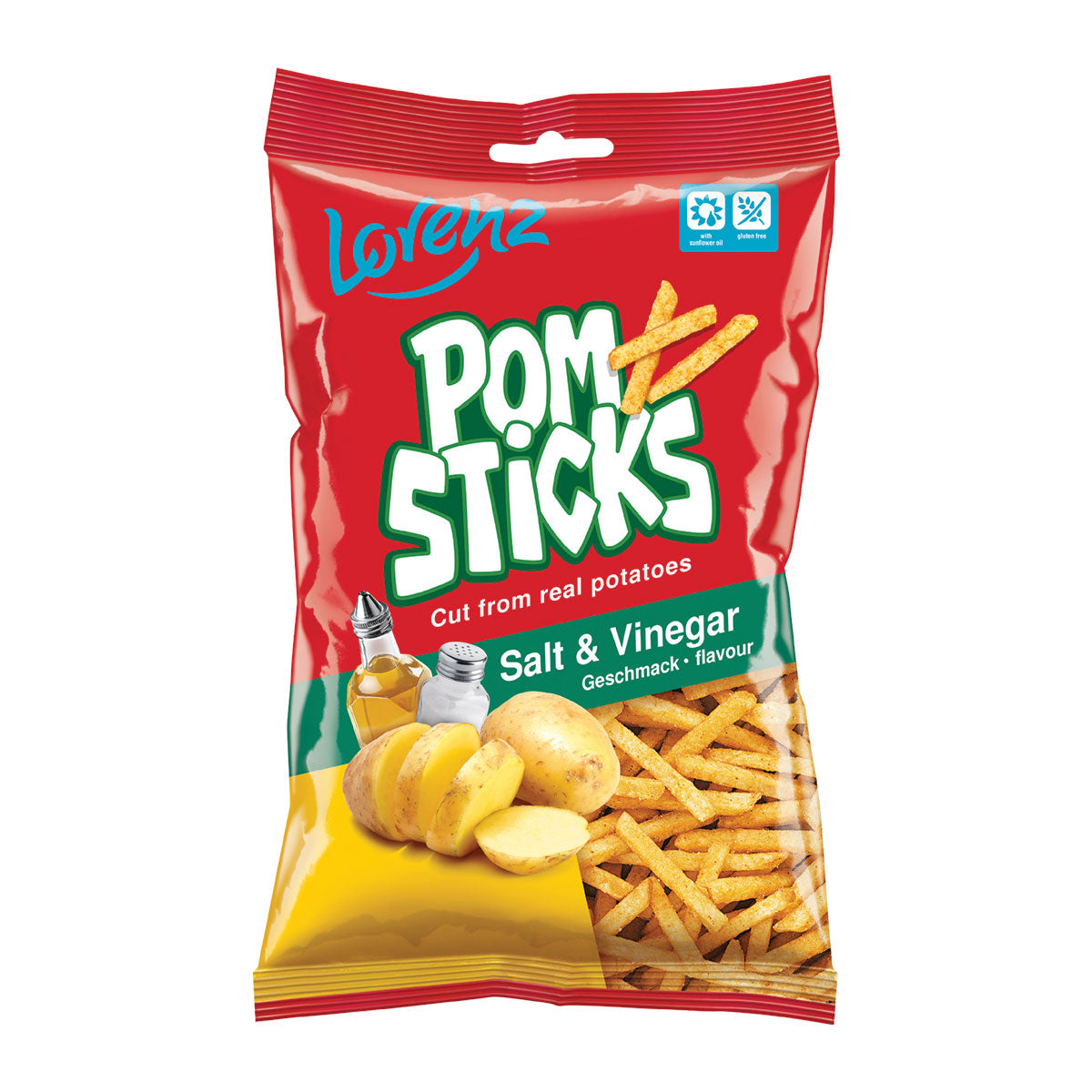 Lorenz Pomsticks Salt & Vinegar 85gr