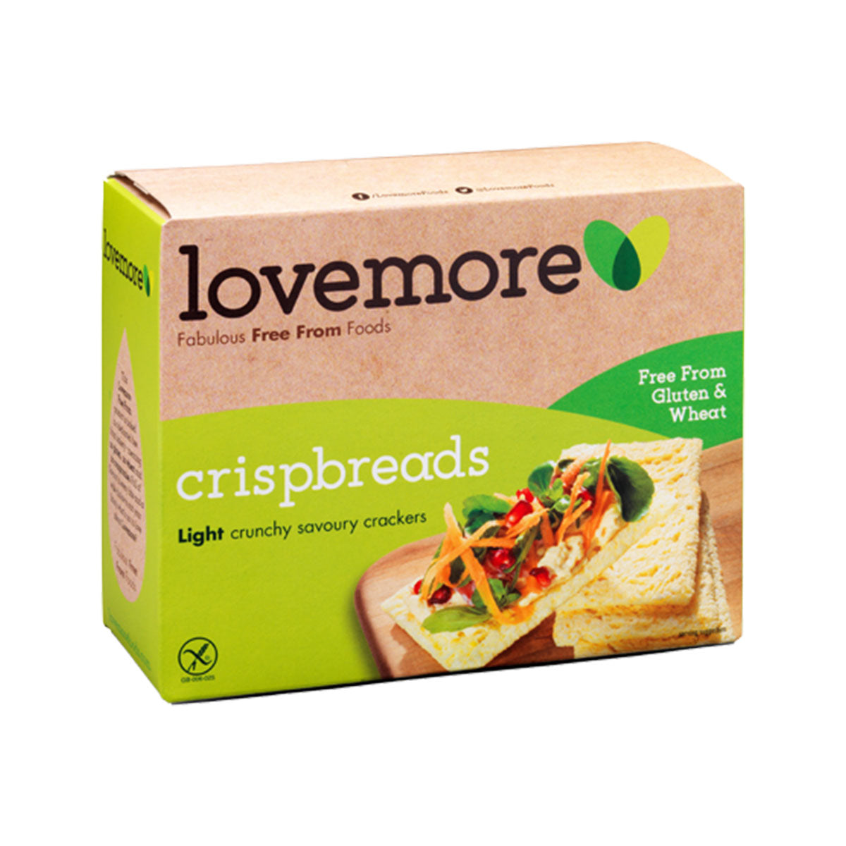 Lovemore Gluten Free Crispbreads 100gr