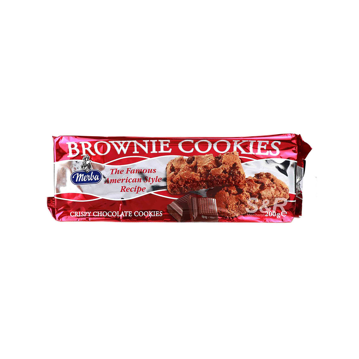 Merba Choc Brownie Cookies 200gr