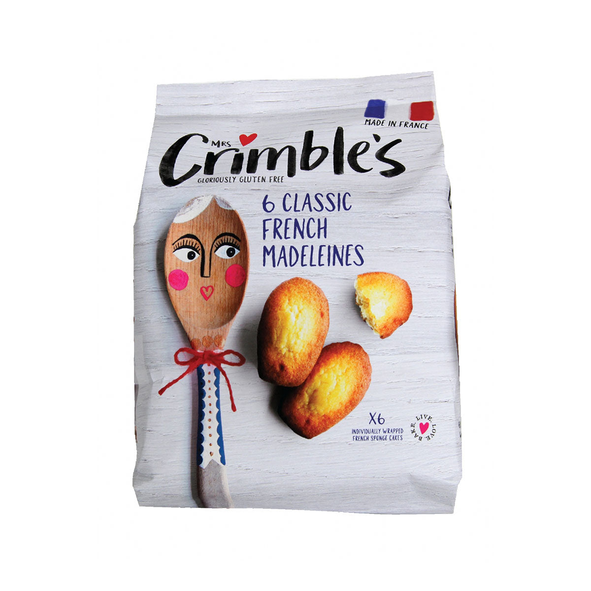 Mrs Crimbles Gluten Free French Madeleines 180gr