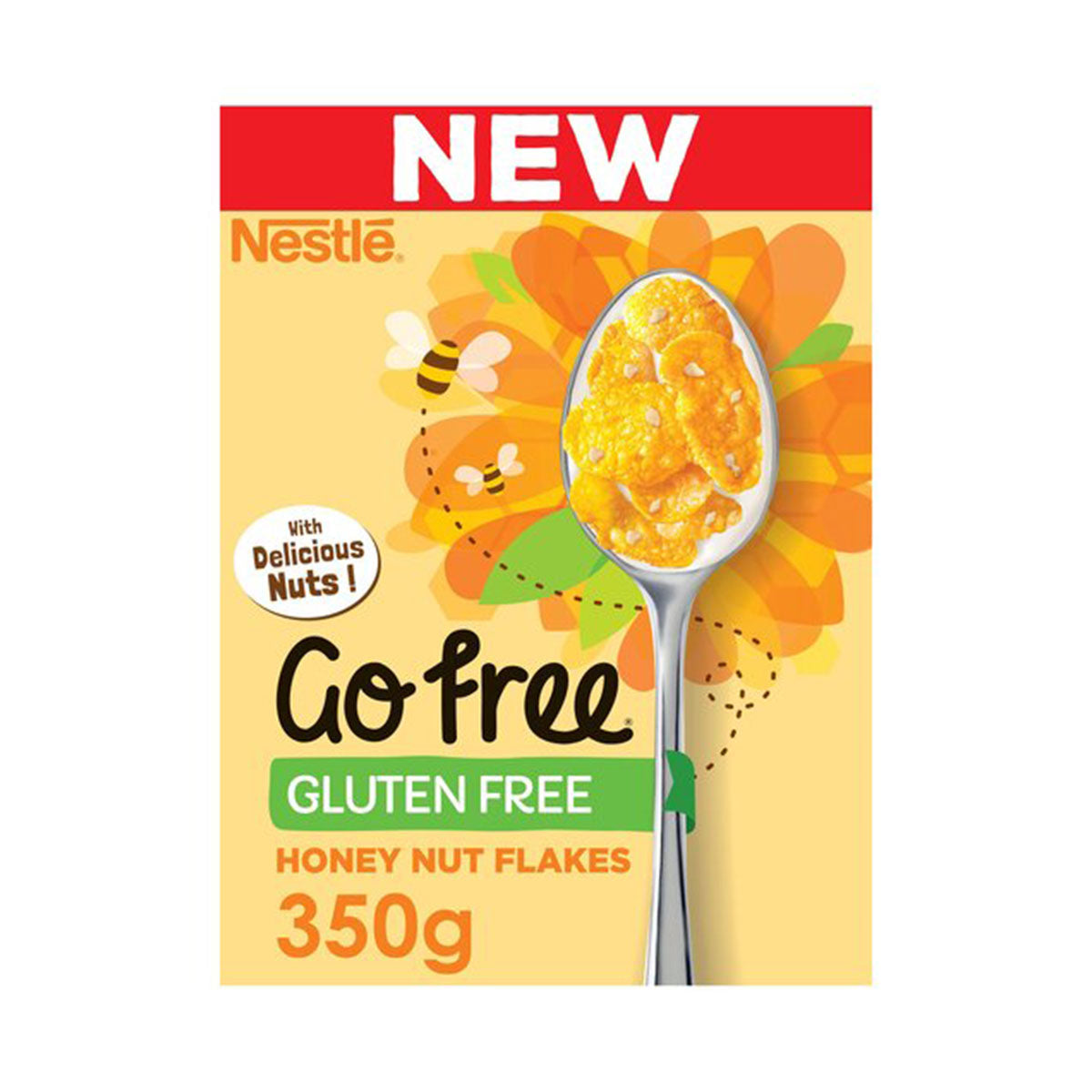 Nestle Gluten Free Honey Nut Flakes 350gr