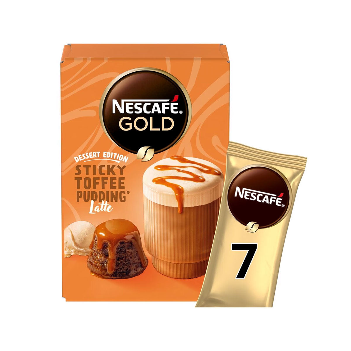 Nescafe Gold Sticky Toffee Pudding Latte 7x20gr