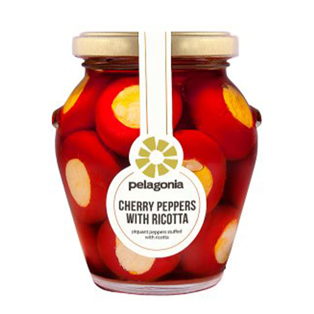 Pelagonia Cherry Peppers With Ricotta 280gr