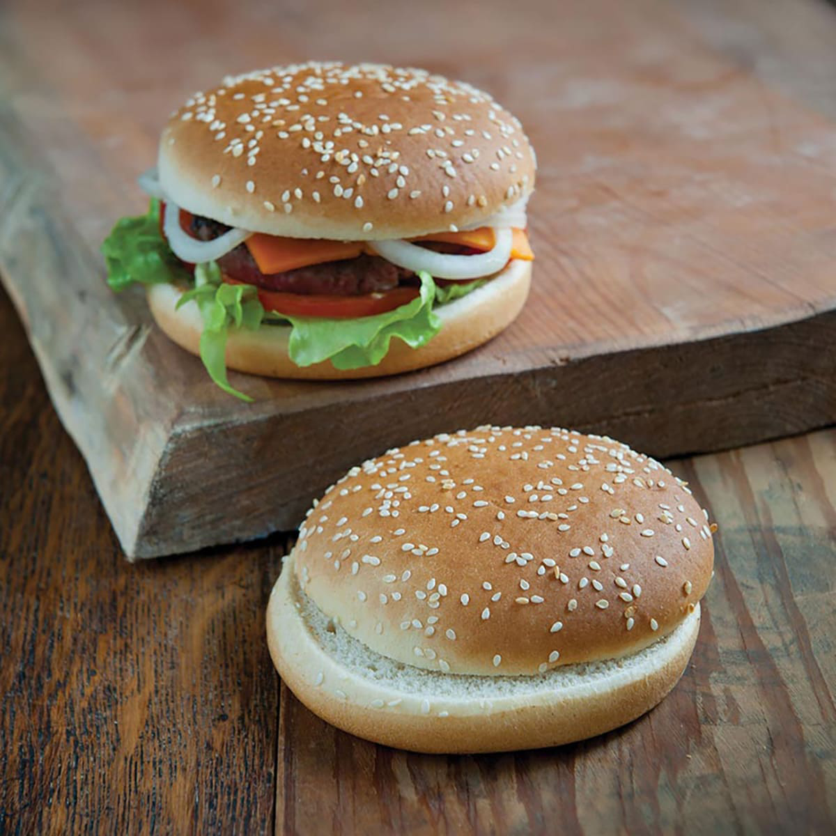 Seeded Burger Buns 6pk