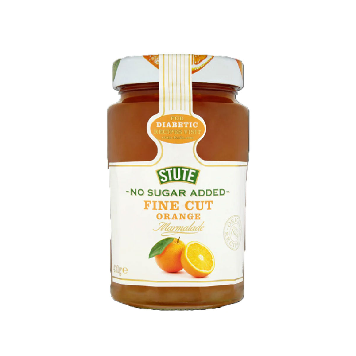 Stute Orange Marmalade No Added Sugar 430gr