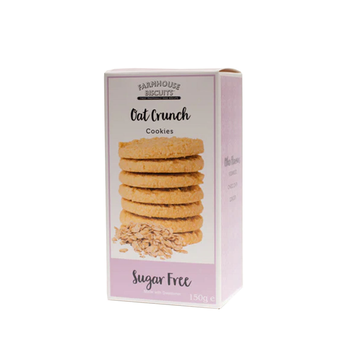 Sugar Free Farmhouse Biscuits Oat Crunch 150gr