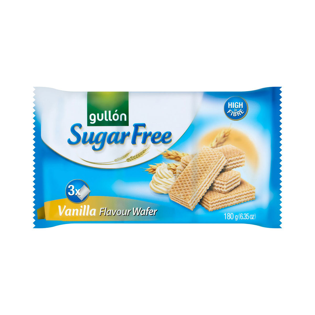 Sugar Free Gullon Vanilla Wafers 180gr