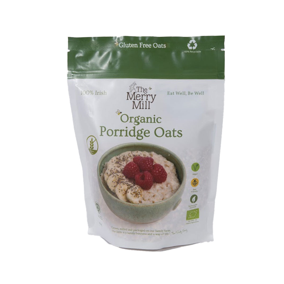 The Merry Mill Gluten Free Organic Porridge Oats