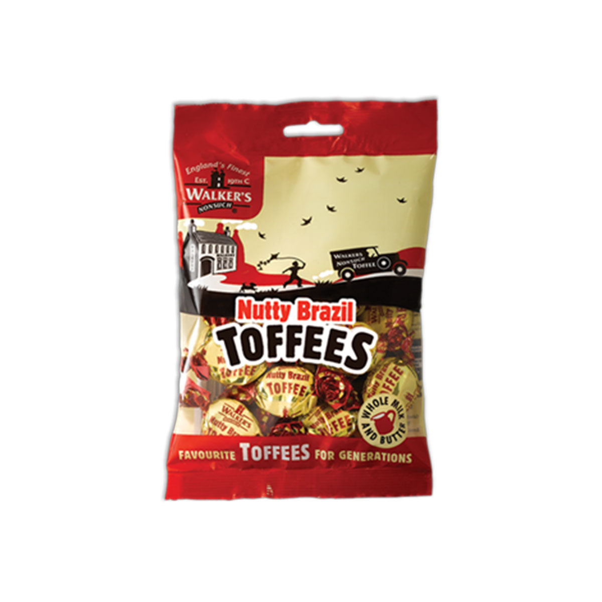Nutty Brazil Toffees Bag
