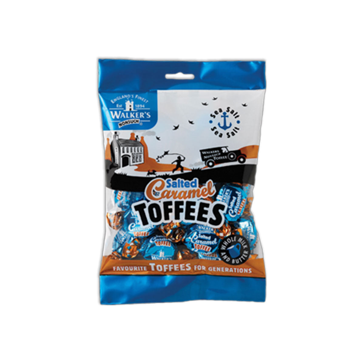 Salted Caramel Toffees Bag