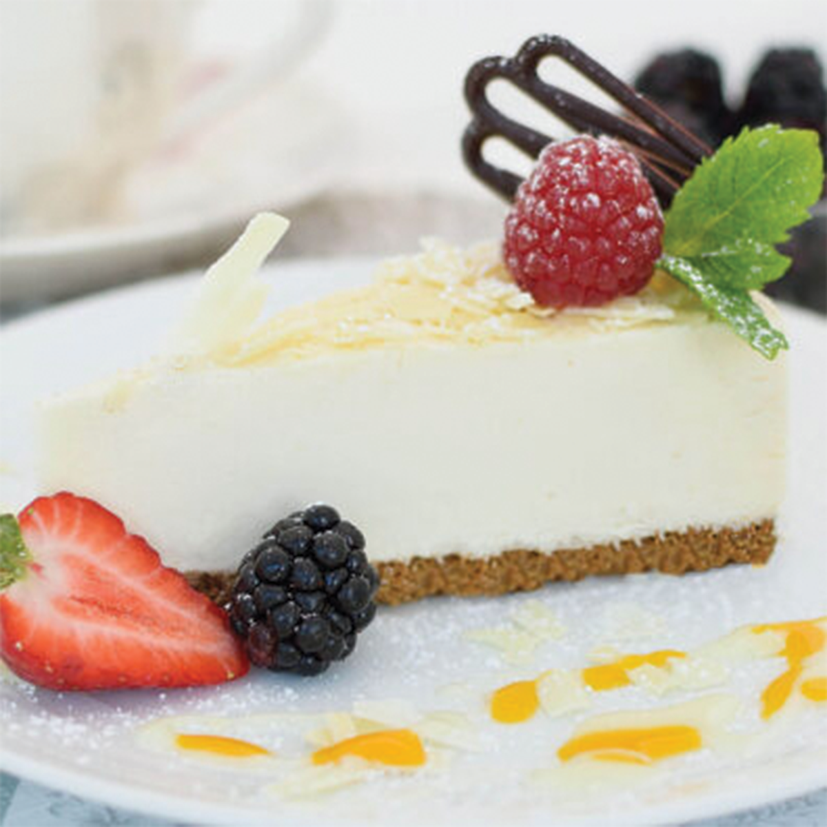 Coolhul White Chocolate Cheesecake 14 Slices