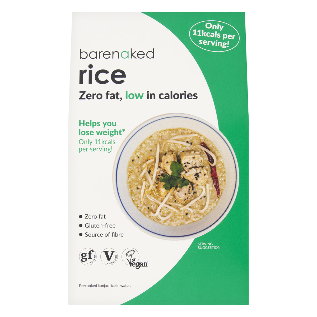 Barenaked Foods Rice 250g