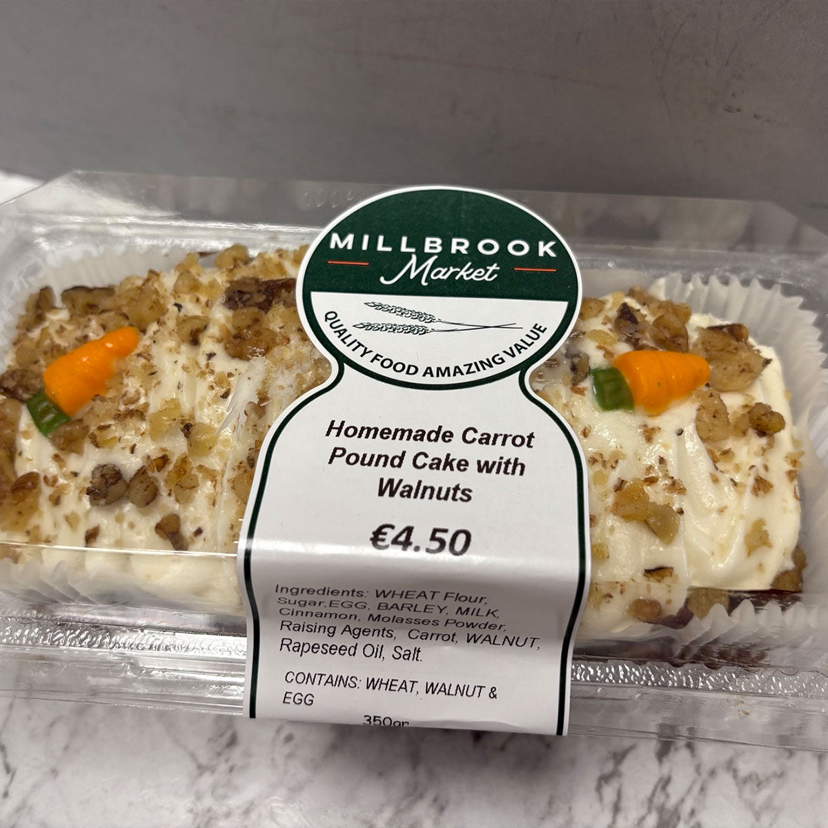 Homemade Carrot Cake