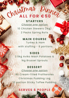 €50 Christmas Menu Deal