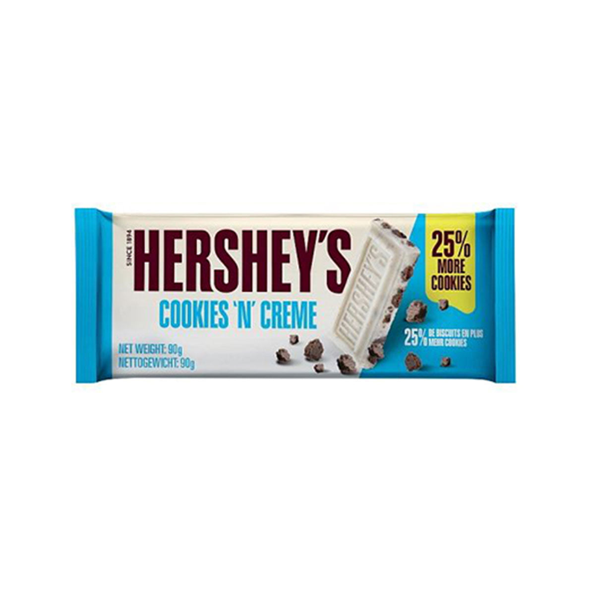 Hershey's Bar Cookies'n'cream 90gr